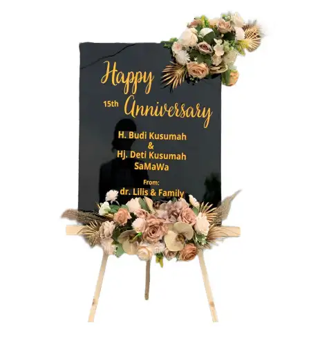 Papan Bunga Akrilik Kloposawit